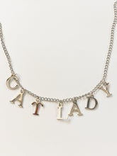 Cat Lady Necklace - Silver