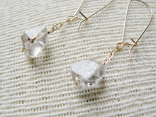 Dainty Herkimer Diamond Boho Dangle Earrings