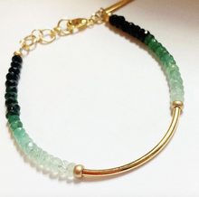 Emerald Ombre Bracelet