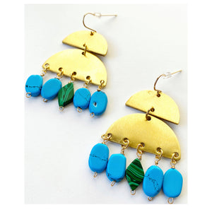 Turquoise City Earrings